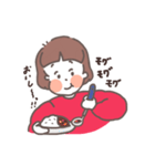 おれんじほっぺたガール（個別スタンプ：20）