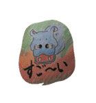 スイカかばつづき（個別スタンプ：1）