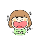 ちゃーむぽいんとはまゆげなんだぁ（個別スタンプ：6）