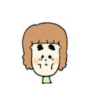 ちゃーむぽいんとはまゆげなんだぁ（個別スタンプ：34）