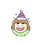 ちゃーむぽいんとはまゆげなんだぁ（個別スタンプ：37）