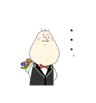 残りさんぼんのけ -1-（個別スタンプ：8）