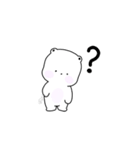 四角四角クマ（個別スタンプ：3）