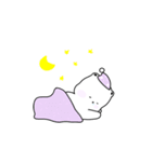 四角四角クマ（個別スタンプ：8）
