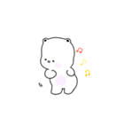 四角四角クマ（個別スタンプ：15）