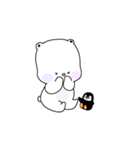 四角四角クマ（個別スタンプ：16）