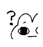 うさぎのすたんぷ(ちょっとだけいぬ)（個別スタンプ：18）