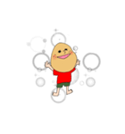 使えるポテトくん 挨拶ver.（個別スタンプ：16）