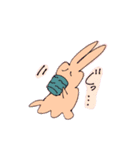 湧き出るウサギ（個別スタンプ：4）