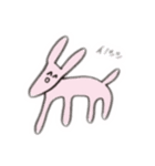今にも消えそうなウサギ（個別スタンプ：6）