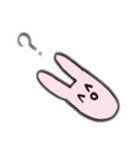 今にも消えそうなウサギ（個別スタンプ：9）