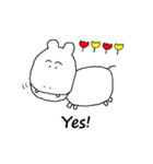 ヒポポくん（個別スタンプ：4）