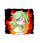 5色のしょうじょ（個別スタンプ：2）