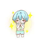 5色のしょうじょ（個別スタンプ：18）