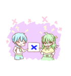 5色のしょうじょ（個別スタンプ：27）