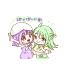 5色のしょうじょ（個別スタンプ：30）