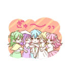 5色のしょうじょ（個別スタンプ：39）