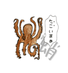 魚のあいさつ①（個別スタンプ：4）