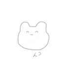ただのうさぎ？（個別スタンプ：3）