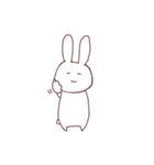 のほほ〜んうさぎ（個別スタンプ：6）