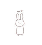 のほほ〜んうさぎ（個別スタンプ：21）