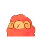 キラキラひつじ（個別スタンプ：8）