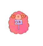 キラキラひつじ（個別スタンプ：37）