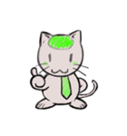おしごと猫2（個別スタンプ：3）