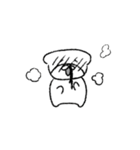 パグのくりーむ（個別スタンプ：11）
