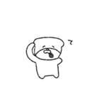 パグのくりーむ（個別スタンプ：19）