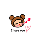 なりきりクマのくまたん♡（個別スタンプ：16）