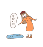 マイルドに推しが尊い女の子のスタンプ（個別スタンプ：2）