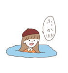 マイルドに推しが尊い女の子のスタンプ（個別スタンプ：3）