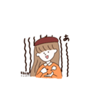 マイルドに推しが尊い女の子のスタンプ（個別スタンプ：22）