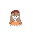 マイルドに推しが尊い女の子のスタンプ（個別スタンプ：25）
