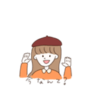マイルドに推しが尊い女の子のスタンプ（個別スタンプ：32）