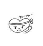 はあとちゃんにまゆげを描いたよ〜（個別スタンプ：20）