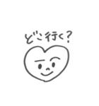はあとちゃんにまゆげを描いたよ〜（個別スタンプ：33）