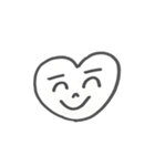 はあとちゃんにまゆげを描いたよ〜（個別スタンプ：37）