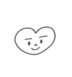はあとちゃんにまゆげを描いたよ〜（個別スタンプ：38）