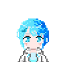 水瀬玲音LINEスタンプSereneLinux ドット絵（個別スタンプ：39）