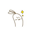 ビミョーなウサギ（個別スタンプ：3）
