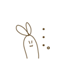 ビミョーなウサギ（個別スタンプ：10）
