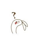 ビミョーなウサギ（個別スタンプ：13）