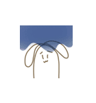 ビミョーなウサギ（個別スタンプ：21）