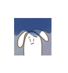 ビミョーなウサギ（個別スタンプ：22）