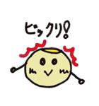 小3かれんが描いた、じゃがバタくん（個別スタンプ：9）