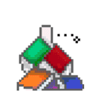 りけ とくお PIXEL（個別スタンプ：19）