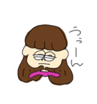 あゆちゃんヘアカラー変えてみたの巻（個別スタンプ：8）