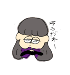 あゆちゃんヘアカラー変えてみたの巻（個別スタンプ：11）